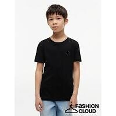 T-shirt en coton, col rond TOMMY HILFIGER