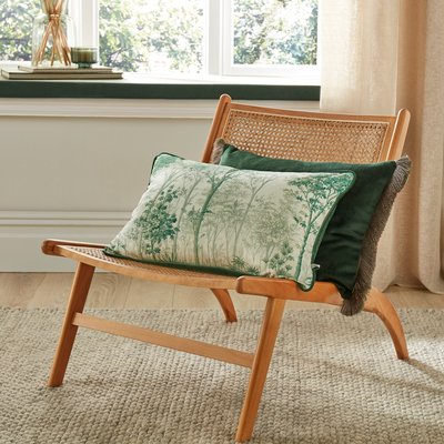 Coussin en velours forêt Coppice GRAHAM ET BROWN