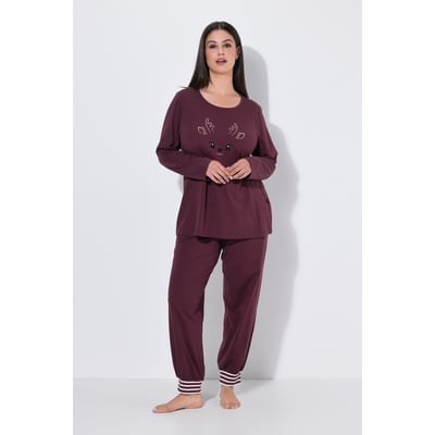 Pyjama avec broderie faon ULLA POPKEN