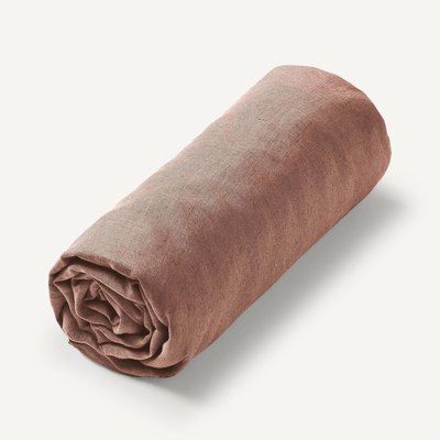 Drap-housse lin lavé, Elina pour matelas épais AM.PM
