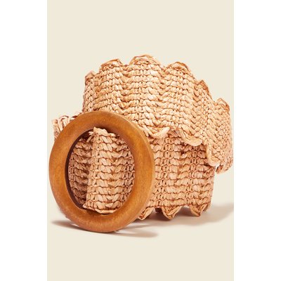 Ceinture large tressée BONOBO