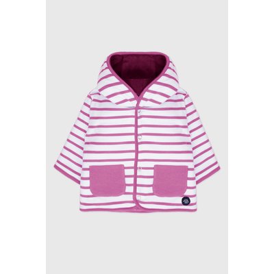 Veste réversible molletonnée en coton épais BABY ARMOR-LUX