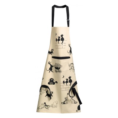 Tablier de cuisine imprimé Dubout 3 chats WINKLER