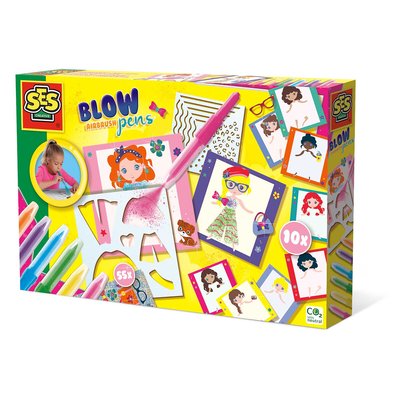Brinquedo "Canetas de sopro - designer de moda", SES SES