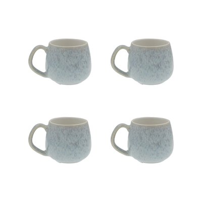Lot de 4 tasses expresso, BOREA ARTIME