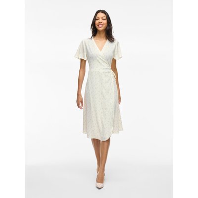Robe portefeuille longueur midi VILA