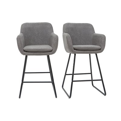 Tabourets de bar H65 cm (lot de 2) AMIKA MILIBOO