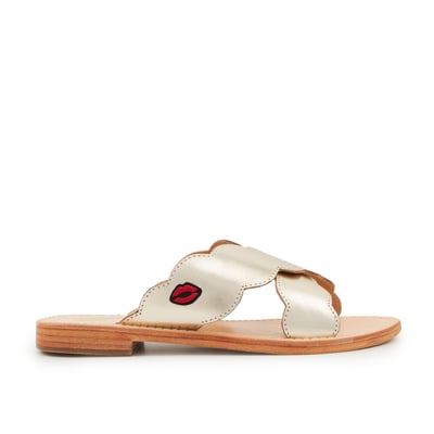 Sandales En Cuir Vanessa BONS BAISERS