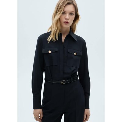 Combinaison droite ceinture MANGO