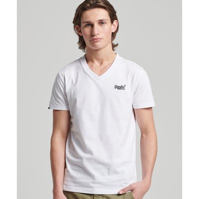 T-shirt col V Vintage Logo SUPERDRY