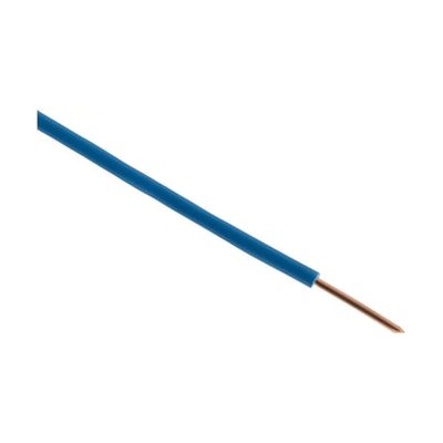 Câble Électrique Unifilaire H07vu 1,5 Mm Bleu 10 M ZENITECH