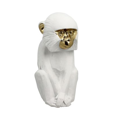 Figurine singe en résine NOW'S HOME
