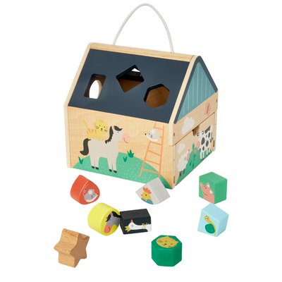 Maison des formes en bois VERTBAUDET