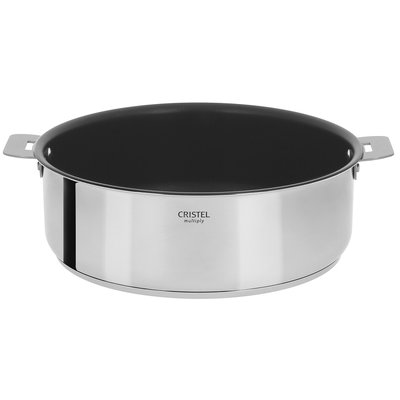 Sauteuse inox antiadhésive Exceliss+ Multiply à poignée amovible CASTELINE CRISTEL