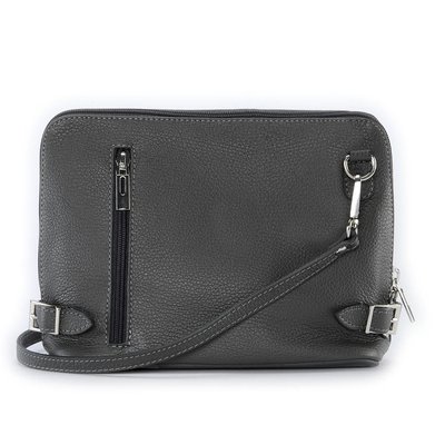 Sac bandoulière en cuir grainé italien MIA OH MY BAG