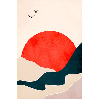 Tableau drowning sun HEXOA