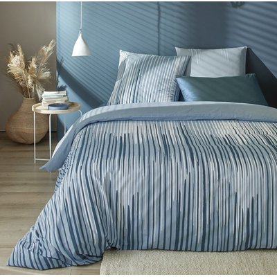 Parure imprimée housse de couette + taie(s) en coton, Pumori C DESIGN HOME TEXTILE