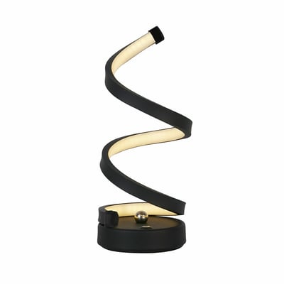 Sopron Rechargeable Spiral LED Table Lamp SO'HOME