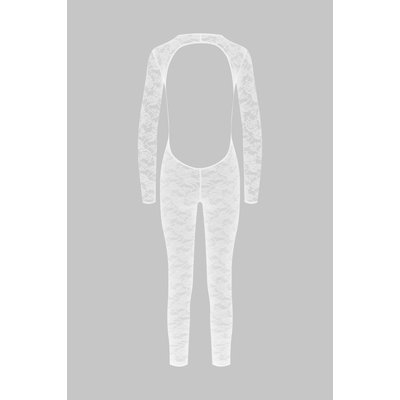 Catsuit manches longues dos ouvert FLASHBACK MAISON CLOSE