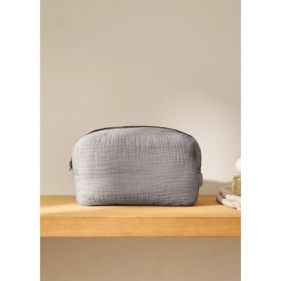 Trousse de toilette enfant en gaze de coton MANGO HOME