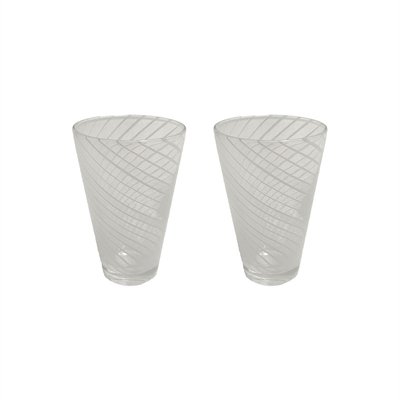 Verre lot de 2 en verre Living OYOY LIVING DESIGN