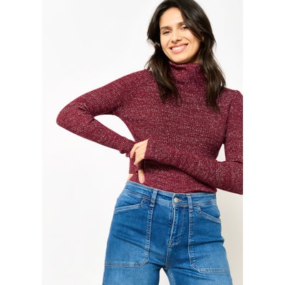 Pull col roulé avec fil textile LOLALIZA