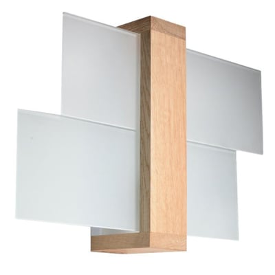 Applique Bois Bois Naturel E27 1 Feniks EDEN