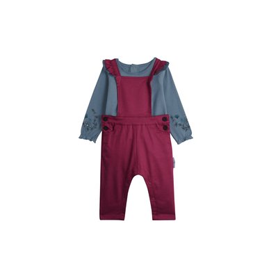 Ensemble salopette bébé et t-shirt SAMBA PETIT BEGUIN