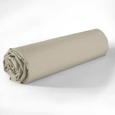Drap housse 100% coton bonnet 35cm uni BATON ROUGE