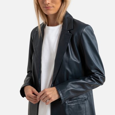 Veste de tailleur en cuir MEG OAKWOOD