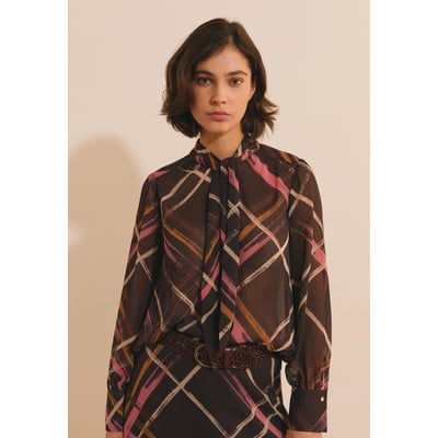 ETAM TOP BABETTE IMP - BLOUSE ETAM