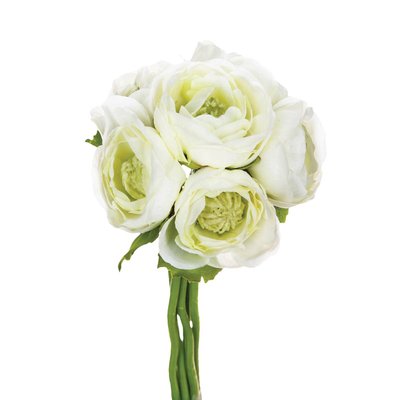Bouquet de 6 renoncules artificielles ATMOSPHERA