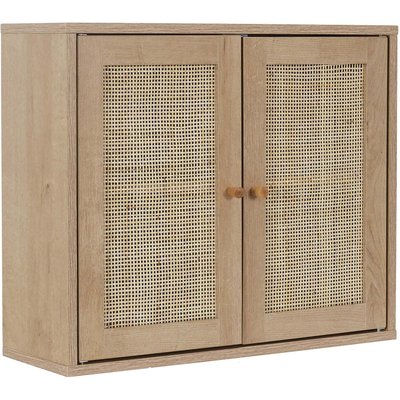 Armoire murale cannage et bois Bali CMP