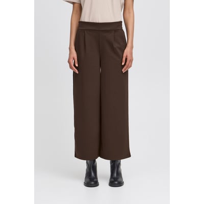 Pantalon coupe droite, jambes larges, longueur cheville ICHI
