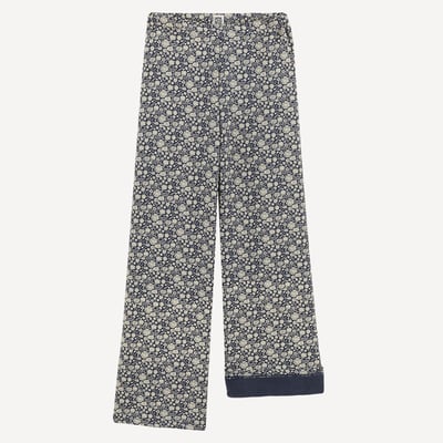 Legging, large et chaud, avec motif floral, en molleton LA REDOUTE COLLECTIONS