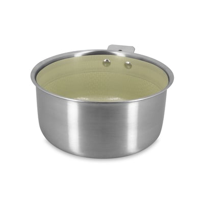 Casserole 18cm en acier inoxydable, AGLAE MENASTYL