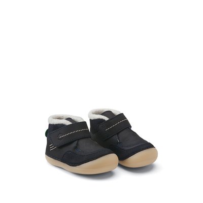 Bottines in leer Soklimb KICKERS