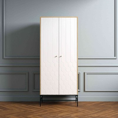 Armoire 2 portes en bois TERRE DE NUIT