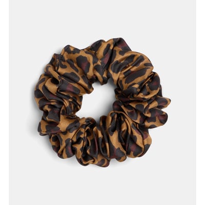 Chouchou fauve c en soie GALERIES LAFAYETTE