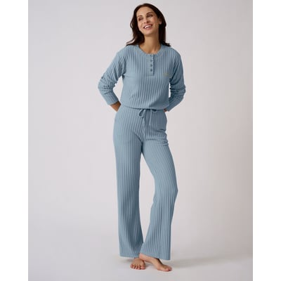 Pyjama Thermolactyl en maille côtelée DAMART