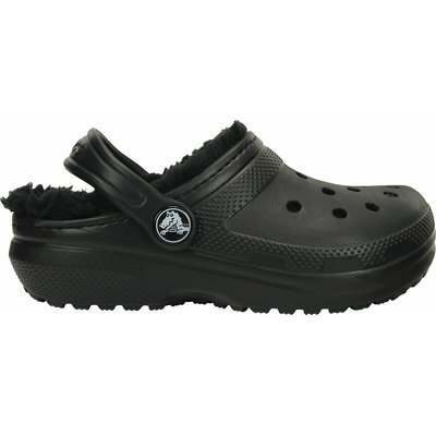 Kids' Classic K Clogs with Faux Fur Lining CROCS