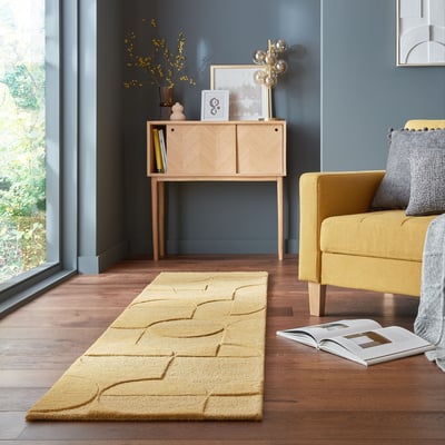 Tapis de couloir en laine GIGI FLAIR RUGS