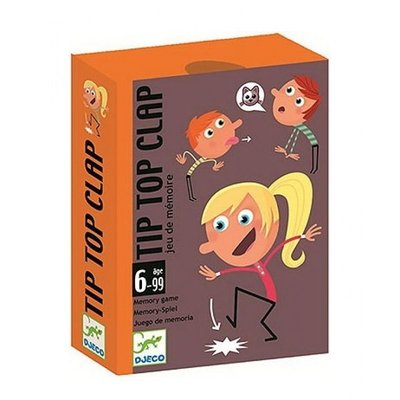 Jeu de cartes Tip Top Clap DJECO