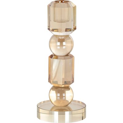 Bougeoir en verre effet cristal Meral RECOLLECTION