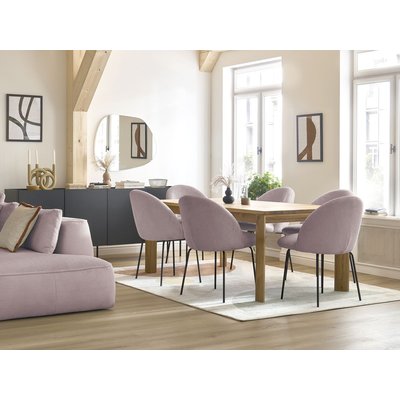 Chaise velours côtelé, LALIE BOBOCHIC