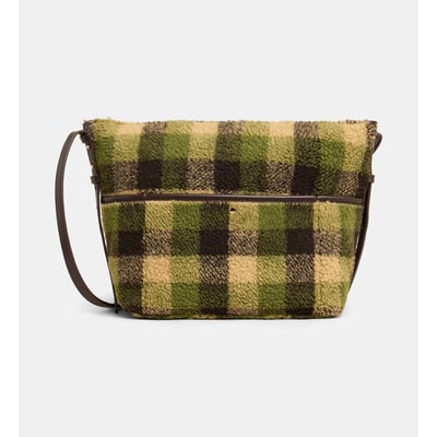 Sac à main maya shearling à carreaux GALERIES LAFAYETTE