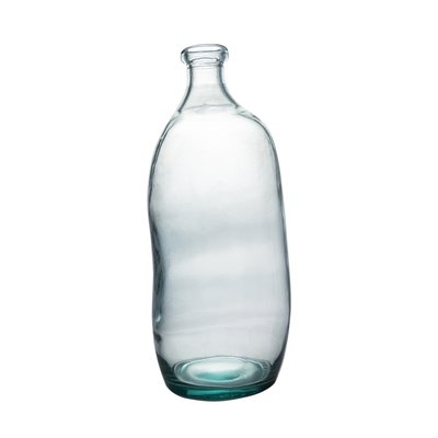 Vase bouteille Simplicity     en verre recyclé TABLE PASSION