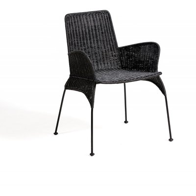 Chaise en osier et métal, design unique RECOLLECTION