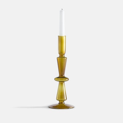 Bougeoir en verre H25 cm, Chilava LA REDOUTE INTERIEURS