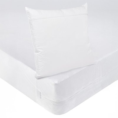 Pack protège-matelas et sous-taie(s) oreiller ANTI-PUNAISES DE LIT BLEU CALIN
